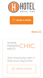 Mobile Screenshot of hotelroyaloak.com