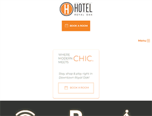 Tablet Screenshot of hotelroyaloak.com